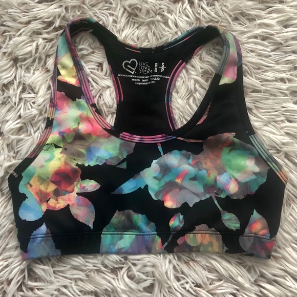 live love dream sports bra